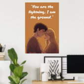 Krachteloze Quote Poster (Thuiskantoor)