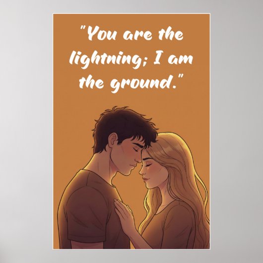 Krachteloze Quote Poster (Voorkant)