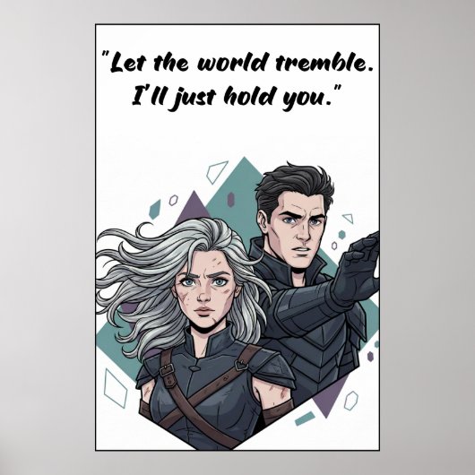 Krachteloze Quote Poster (Voorkant)