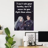 Krachteloze Quote Poster (Thuiskantoor)