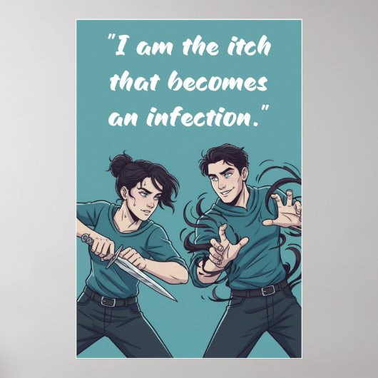 Krachteloze Quote Poster (Voorkant)