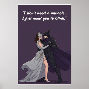 Krachteloze Quote Poster
