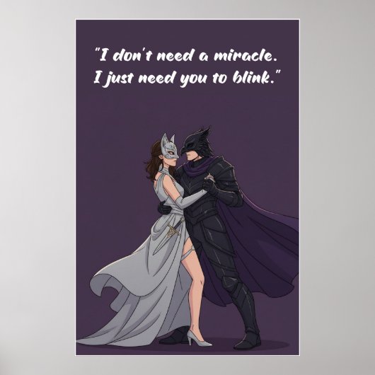 Krachteloze Quote Poster (Voorkant)