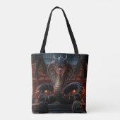 Krachtendraak Tote Bag (Achterkant)