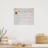 krachtens het eerste decreet gecreëerde geschikthe poster (Keuken)