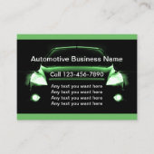 Krachtig auto reparatie Visitekaartje (Voorkant)