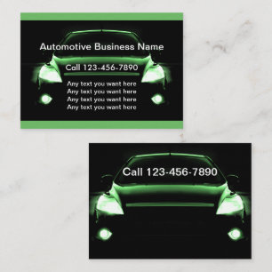Krachtig auto reparatie Visitekaartje