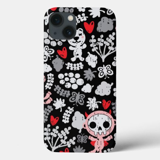 Krachtig babypatroon Case-Mate iPhone case (Achterkant)