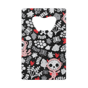 Krachtig babypatroon creditkaart flessenopener