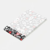 Krachtig babypatroon post-it® notes (Schuin)