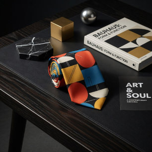 Krachtig Bauhaus Geometrisch Stropdas