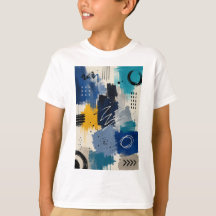 Krachtig Blauw Abstracte Energie