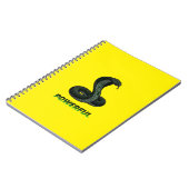 Krachtig Cobra Spiraal Notebook – Kracht & Focus Notitieboek (Linkerzijde)