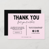 Krachtig Dank u wel Media invoegen (Voorkant / Achterkant)