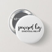 KRACHTIG DOOR RONDE BUTTON 5,7 CM (Voorkant /achterkant)