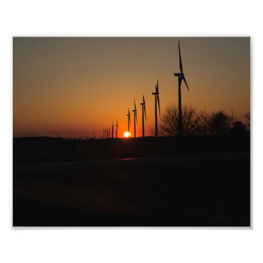 Krachtig einde dagen - Foto Afdruk (Voorkant)
