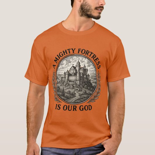 Krachtig Fort Vesten T-Shirt (Voorkant)