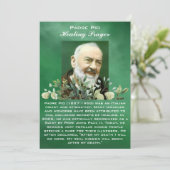 Krachtig Gebed voor de Zieke Healing Kaart (Staand voorkant)