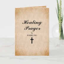 Krachtig gebeden voor het genezen door Padre Pio