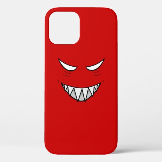 Krachtig grasvlak met boze ogen rood Case-Mate iPhone case (Achterkant)