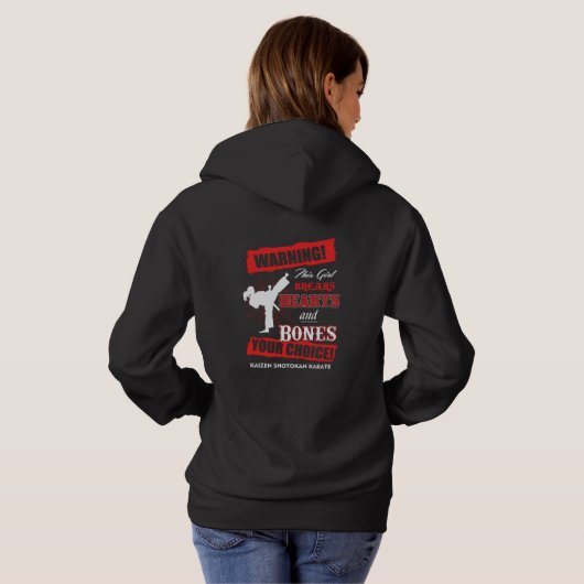 Krachtig Hoodie (Achterkant volledig)