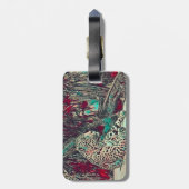 Krachtig Jaguar Monogram Bagagelabel (Achterkant verticaal)