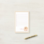 Krachtig Kawaii aanpasbare Rug naar School Post-it® Notes (Op bureau)