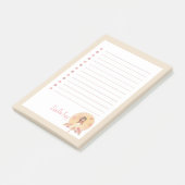 Krachtig Kawaii aanpasbare Rug naar School Post-it® Notes (Schuin)
