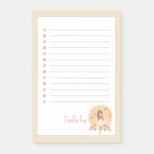 Krachtig Kawaii aanpasbare Rug naar School Post-it® Notes (Voorkant)