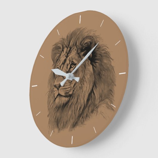 Krachtig Leeuwenportret Grote Klok (Hoek)