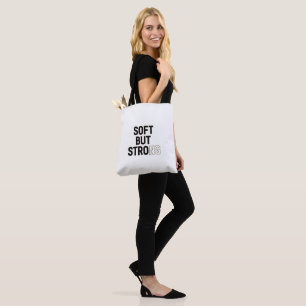 Krachtig Minimalistisch Typografie Ontwerp Tote Bag