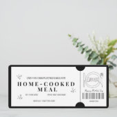 Krachtig Minimalistisch Voucher voor Huisgemaaltd Kaart (Staand voorkant)