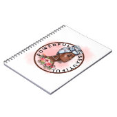 Krachtig mooi: Magisch zwart meisje Notitieboek (Linkerzijde)