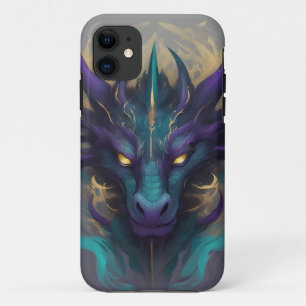 Krachtig Mythisch Drakenhoofd Case-Mate iPhone Case
