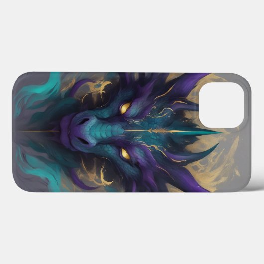 Krachtig Mythisch Drakenhoofd Case-Mate iPhone Case (Achterkant (horizontaal))