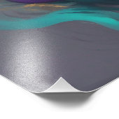 Krachtig Mythisch Drakenhoofd Foto Afdruk (Hoek)