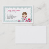 Krachtig naaiwerk Visitekaartje (Voorkant / Achterkant)