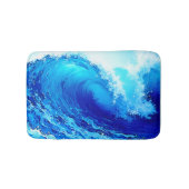 Krachtig ontwerp van de oceaangolfstoot badmat (Voorkant)