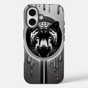 Krachtig ontwerp van Zwarte Panter 🐆 iPhone 16 Hoesje