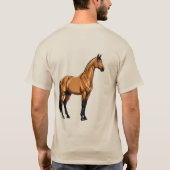 Krachtig Paard T-shirt (Achterkant)