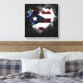 Krachtig Puerto Rico Canvas Afdruk (Insitu (Slaapkamer))