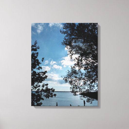 Krachtig Scherp Contrast Canvas Afdruk (Voorkant)