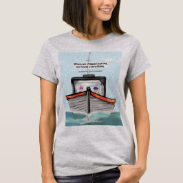 Krachtige aantrekkingskracht Fun Fled Day T-shirt