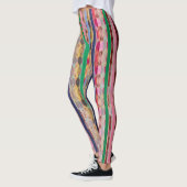 Krachtige Abstracte multi-kleurenLeggings Leggings (Links)