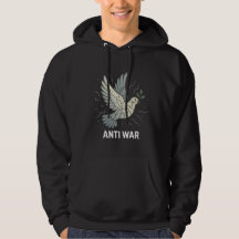 Krachtige "Anti-War" met Peace Dove T-shirt