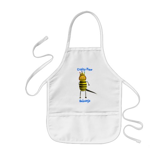 Krachtige Aprons Kinder Schort (Voorkant)