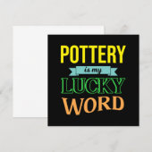 Krachtige artistieke artistieke kunstgeschenk kaart (Voorkant / Achterkant)