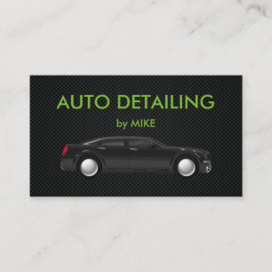 Krachtige Auto Detailing Visitekaartje