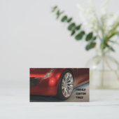 Krachtige automatische verkoop en service visitekaartje (Staand voorkant)