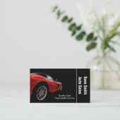 Krachtige automatische verkoop en service visitekaartje (Staand voorkant)